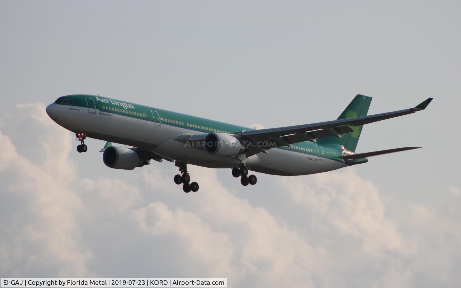 EI-GAJ, 2017 Airbus A330-302 C/N 1791, ORD 2019