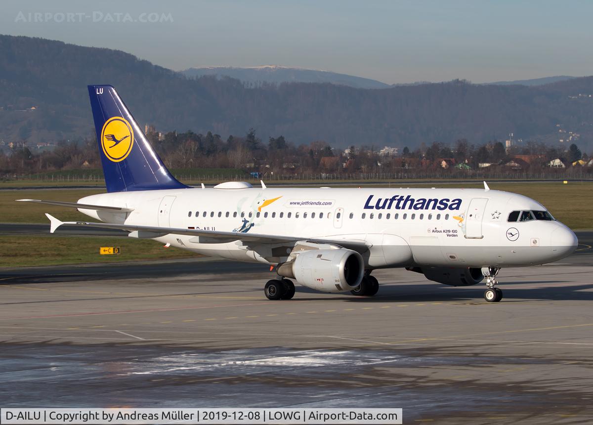 D-AILU, 1997 Airbus A319-114 C/N 744, Arrived from Munich.