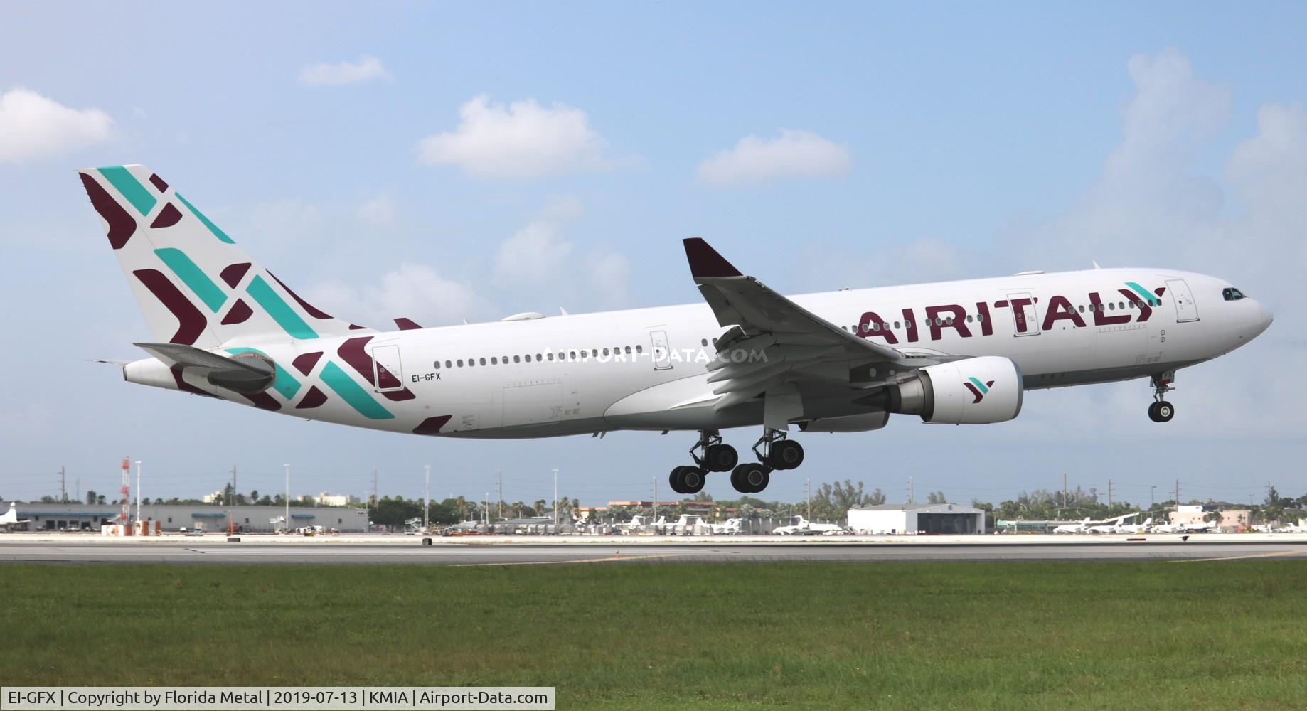 EI-GFX, 2004 Airbus A330-203 C/N 571, MIA 2019
