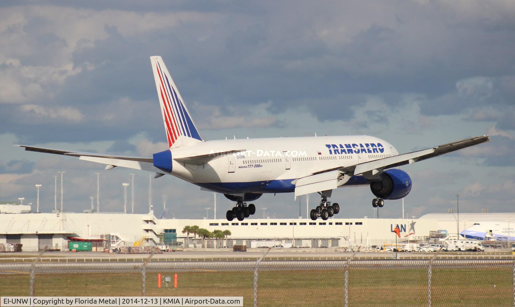 EI-UNW, 1999 Boeing 777-222 C/N 30214, MIA 2014