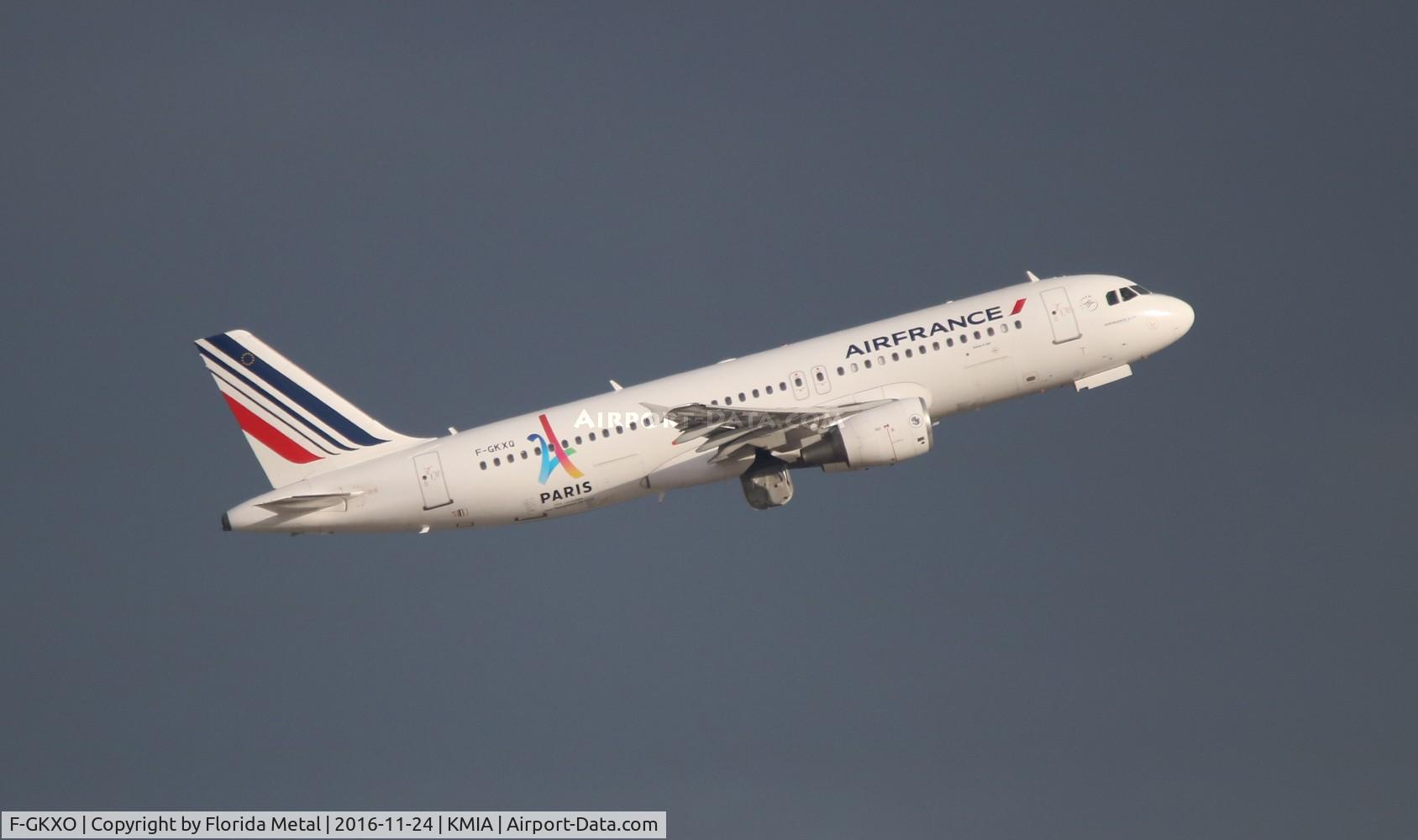 F-GKXO, 2008 Airbus A320-214 C/N 3420, MIA 2016
