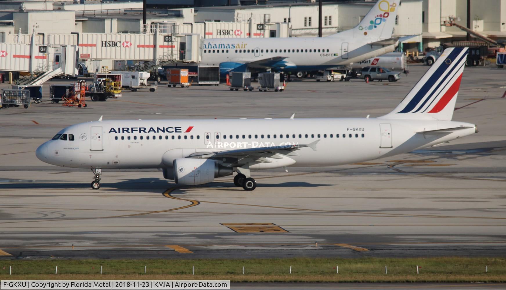 F-GKXU, 2009 Airbus A320-214 C/N 4063, MIA 2018