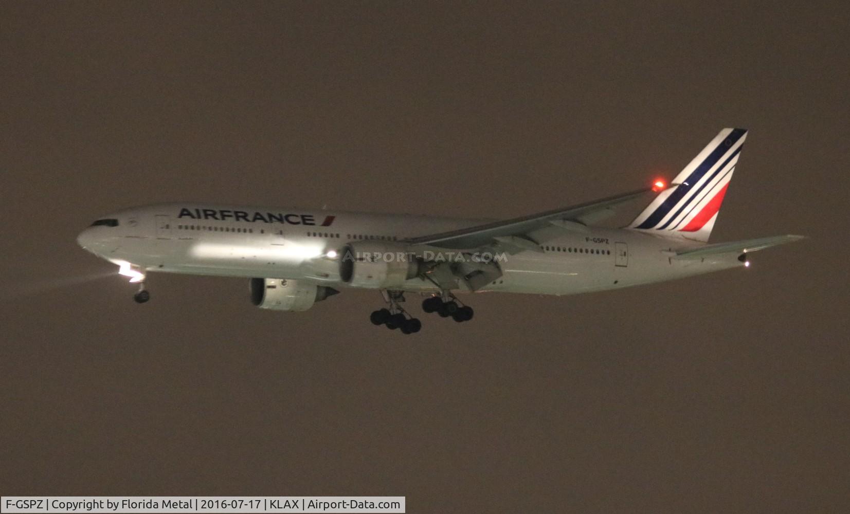 F-GSPZ, 2002 Boeing 777-228/ER C/N 32310, LAX 2016