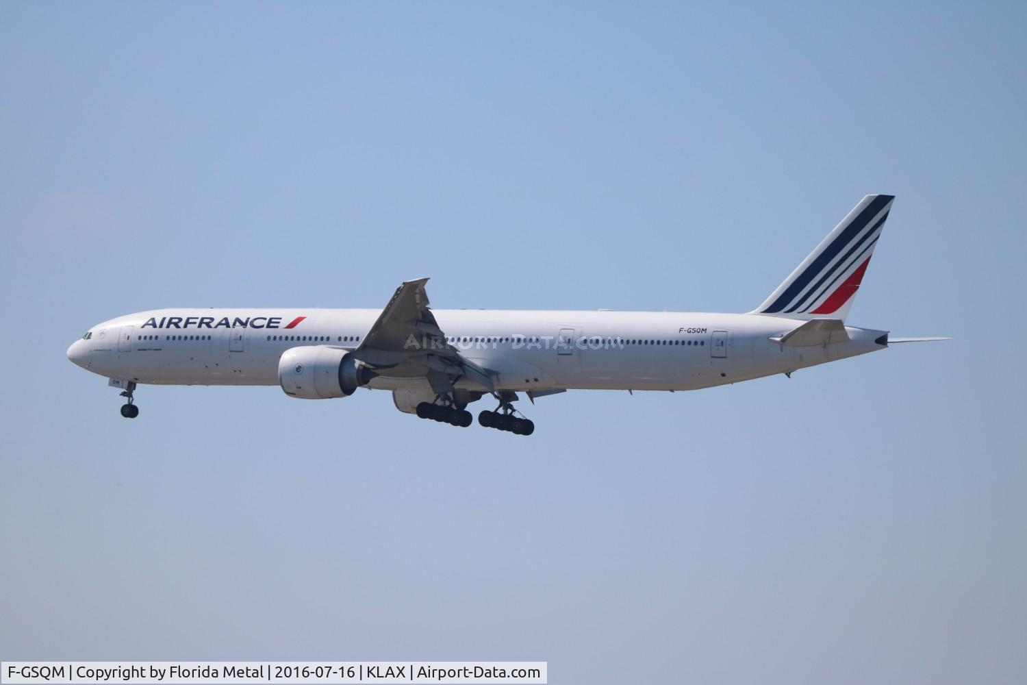 F-GSQM, 2006 Boeing 777-328/ER C/N 32848, LAX 2016