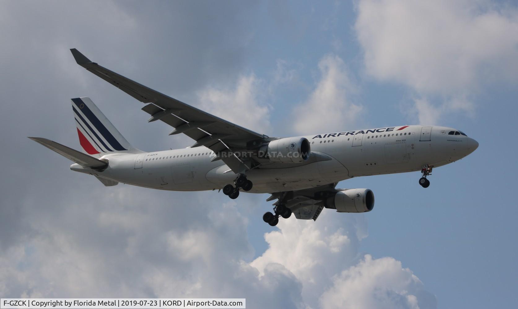 F-GZCK, 2003 Airbus A330-203 C/N 516, ORD 2019