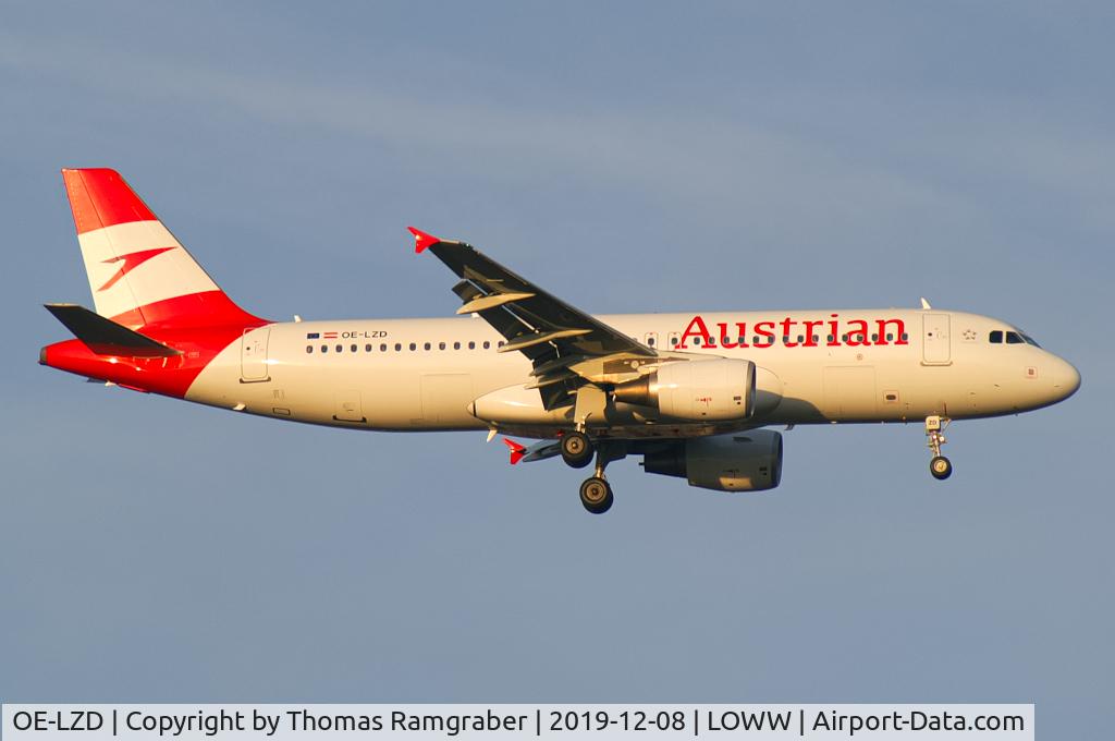 OE-LZD, 2012 Airbus A320-214 C/N 5299, Austrian Airlines Airbus A320