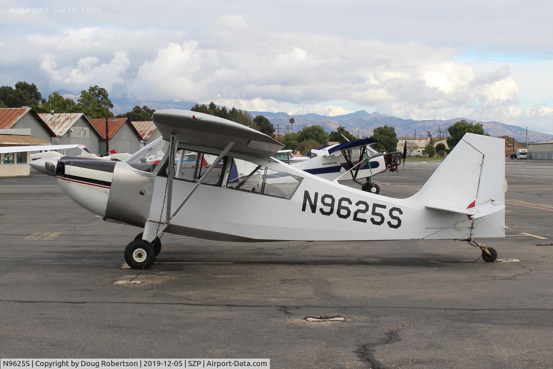 N9625S, 1966 Champion 7GCAA Citabria C/N 57, 1966 Champion 7GCAA CITABRIA, Lycoming O-320 150 Hp, on Transient Ramp