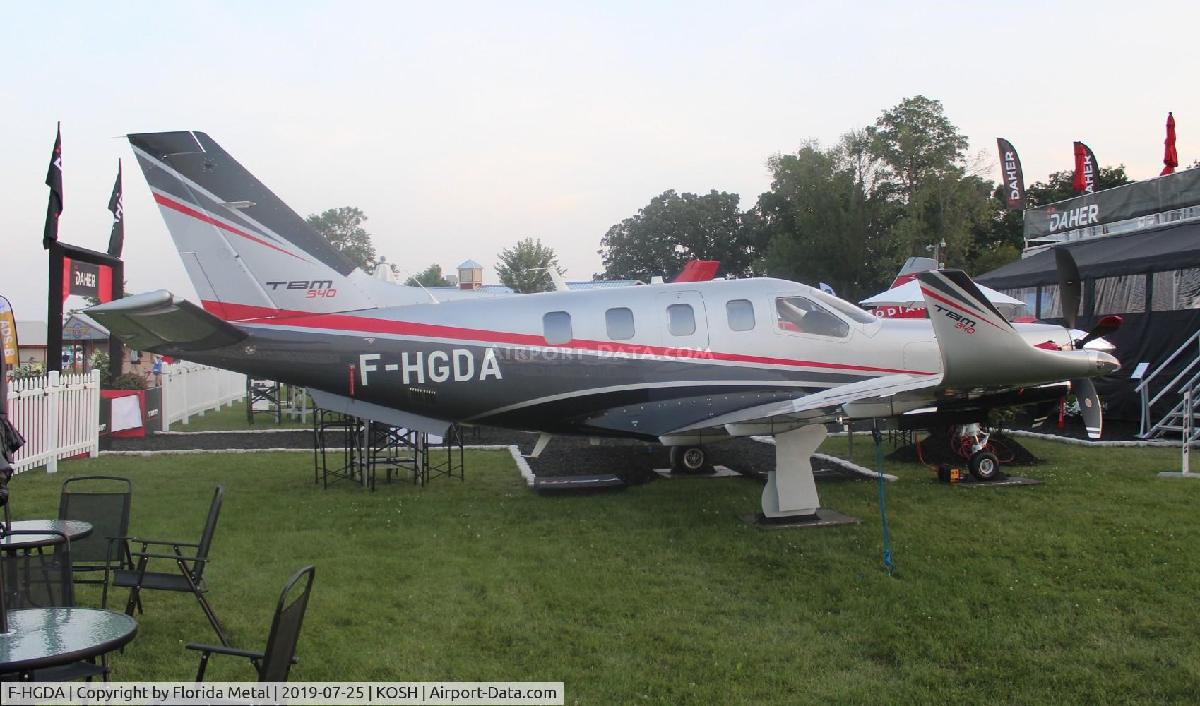F-HGDA, 2018 Daher TBM-940 C/N 1275, OSH 2019