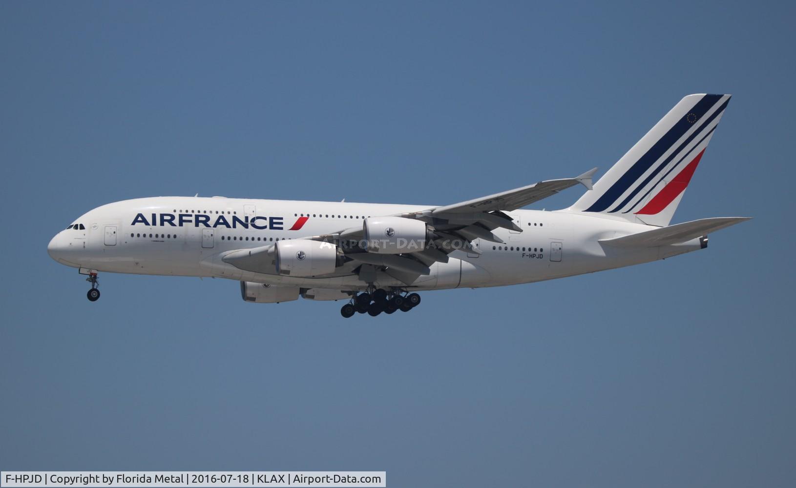 F-HPJD, 2010 Airbus A380-861 C/N 049, LAX 2016