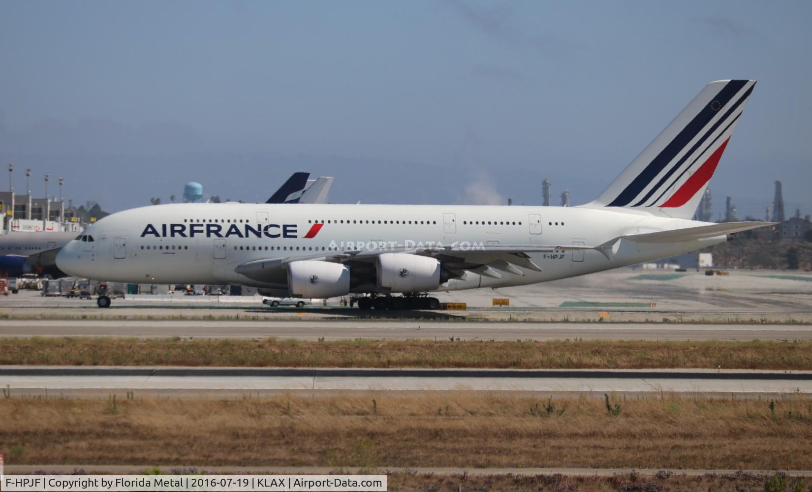 F-HPJF, 2010 Airbus A380-861 C/N 064, LAX 2016