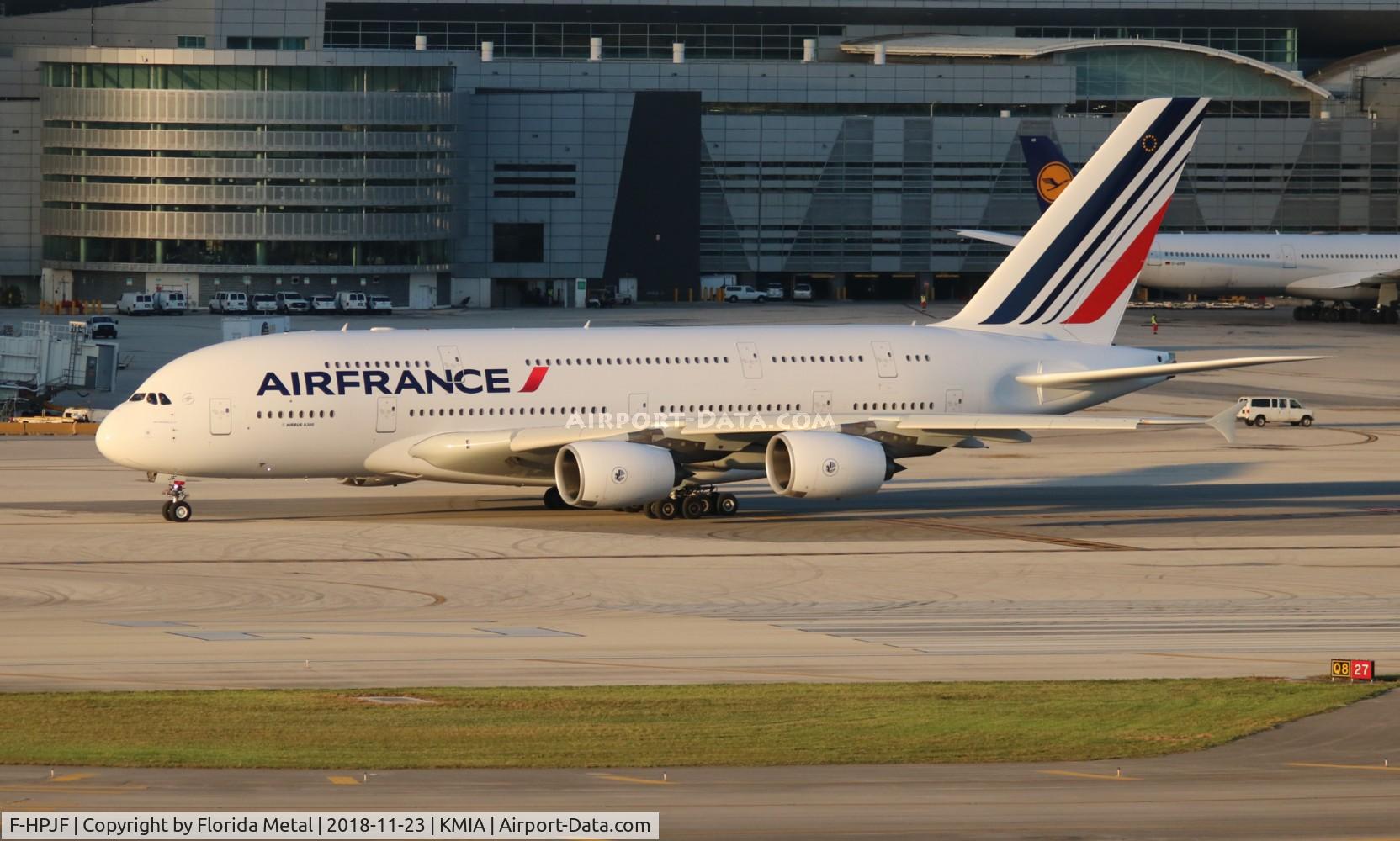F-HPJF, 2010 Airbus A380-861 C/N 064, MIA 2018