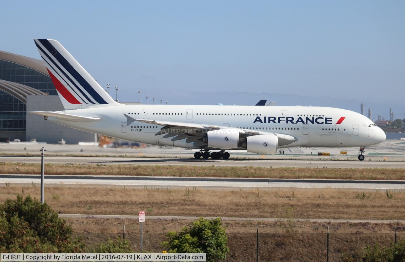 F-HPJF, 2010 Airbus A380-861 C/N 064, LAX 2016