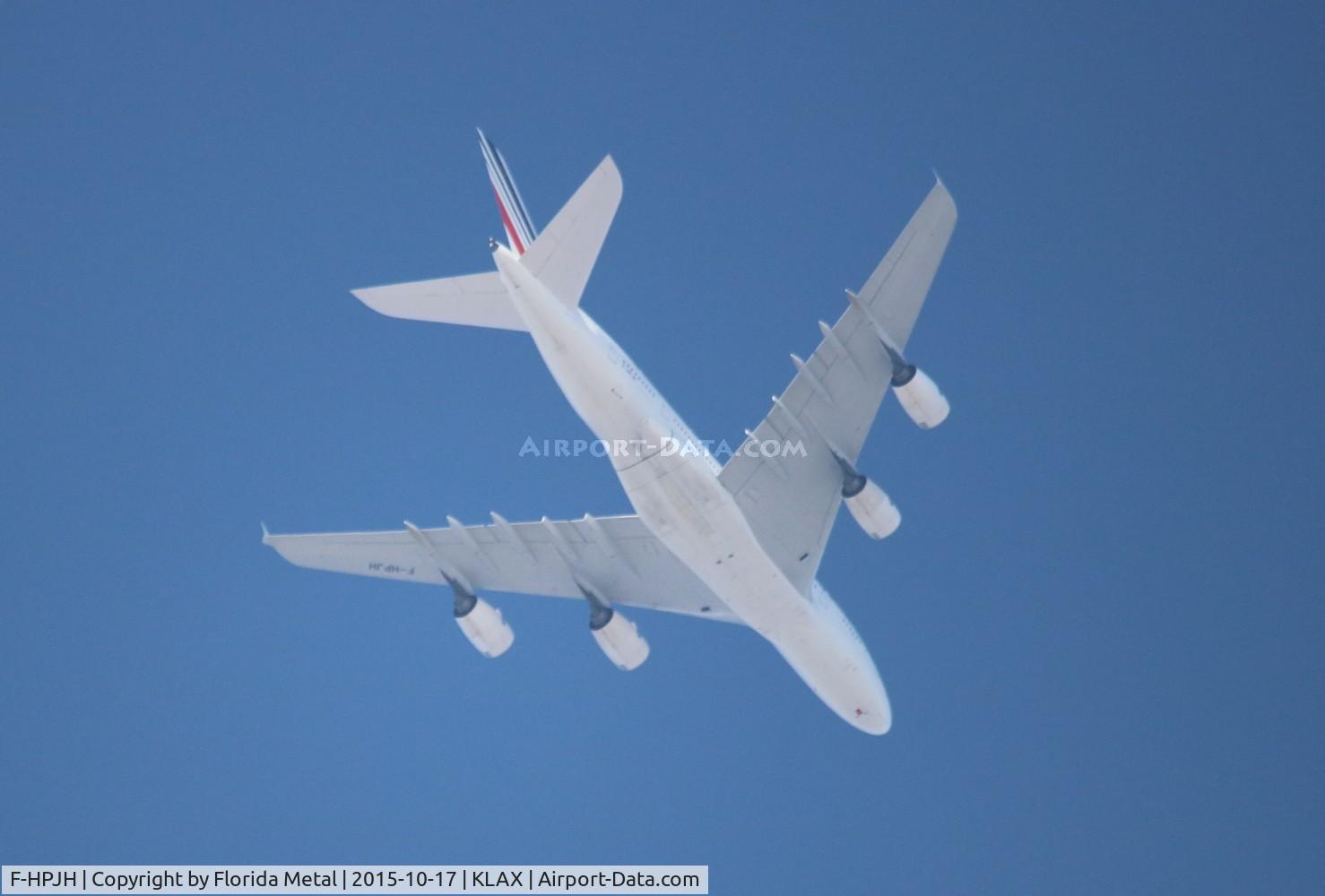 F-HPJH, 2011 Airbus A380-861 C/N 099, LAX 2015