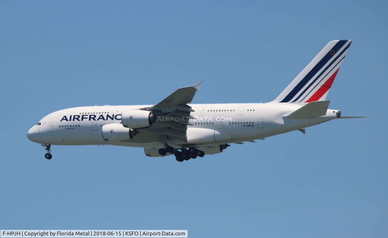 F-HPJH, 2011 Airbus A380-861 C/N 099, SFO 2018