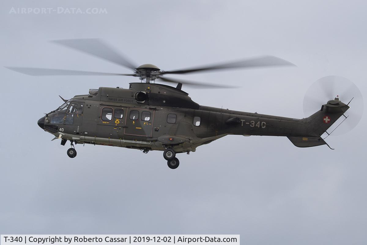 T-340, 2002 Eurocopter AS-532UL Cougar C/N 2554/MIS025, Payerne Air Force Base (LSMP)