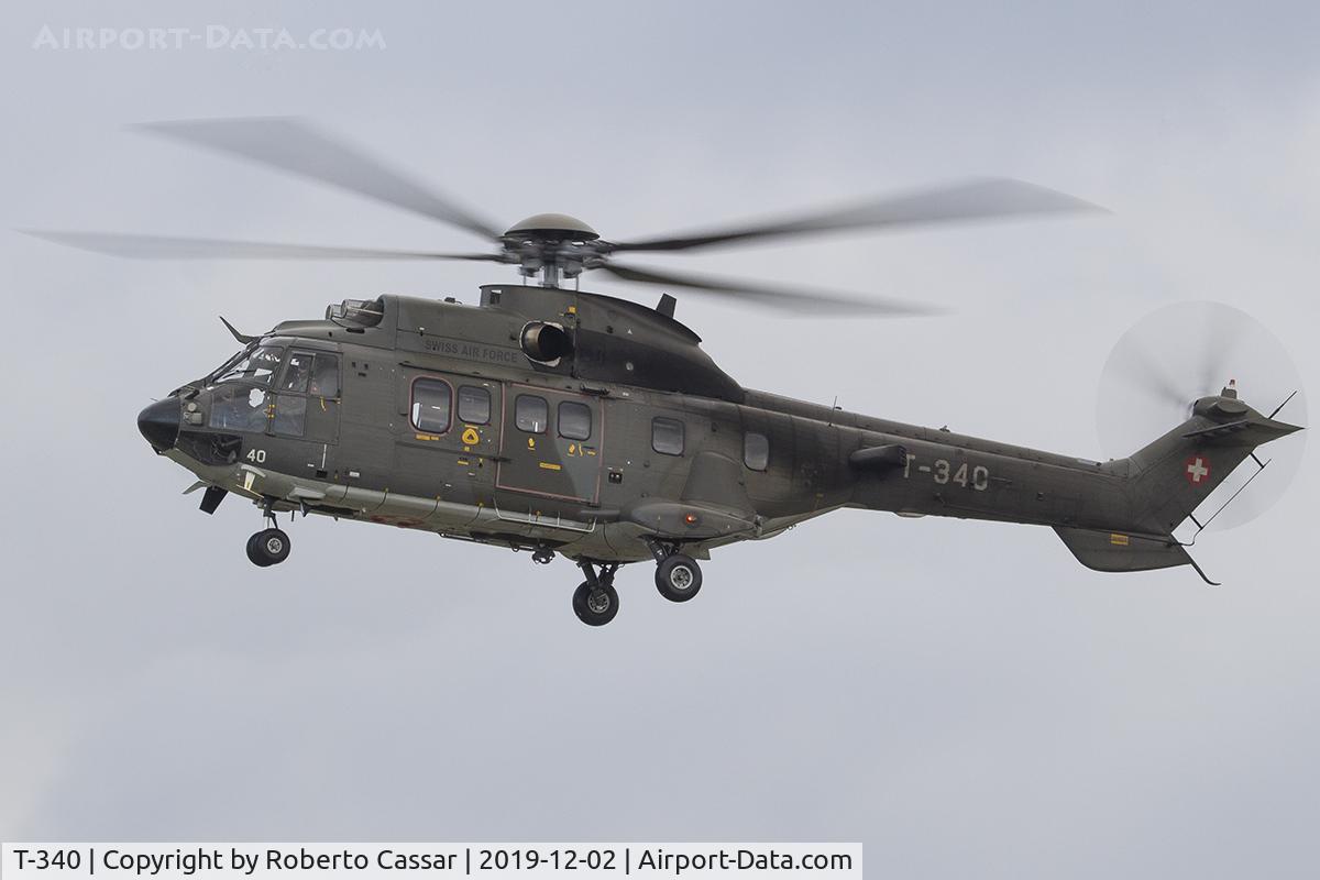 T-340, 2002 Eurocopter AS-532UL Cougar C/N 2554/MIS025, Payerne Air Force Base (LSMP)