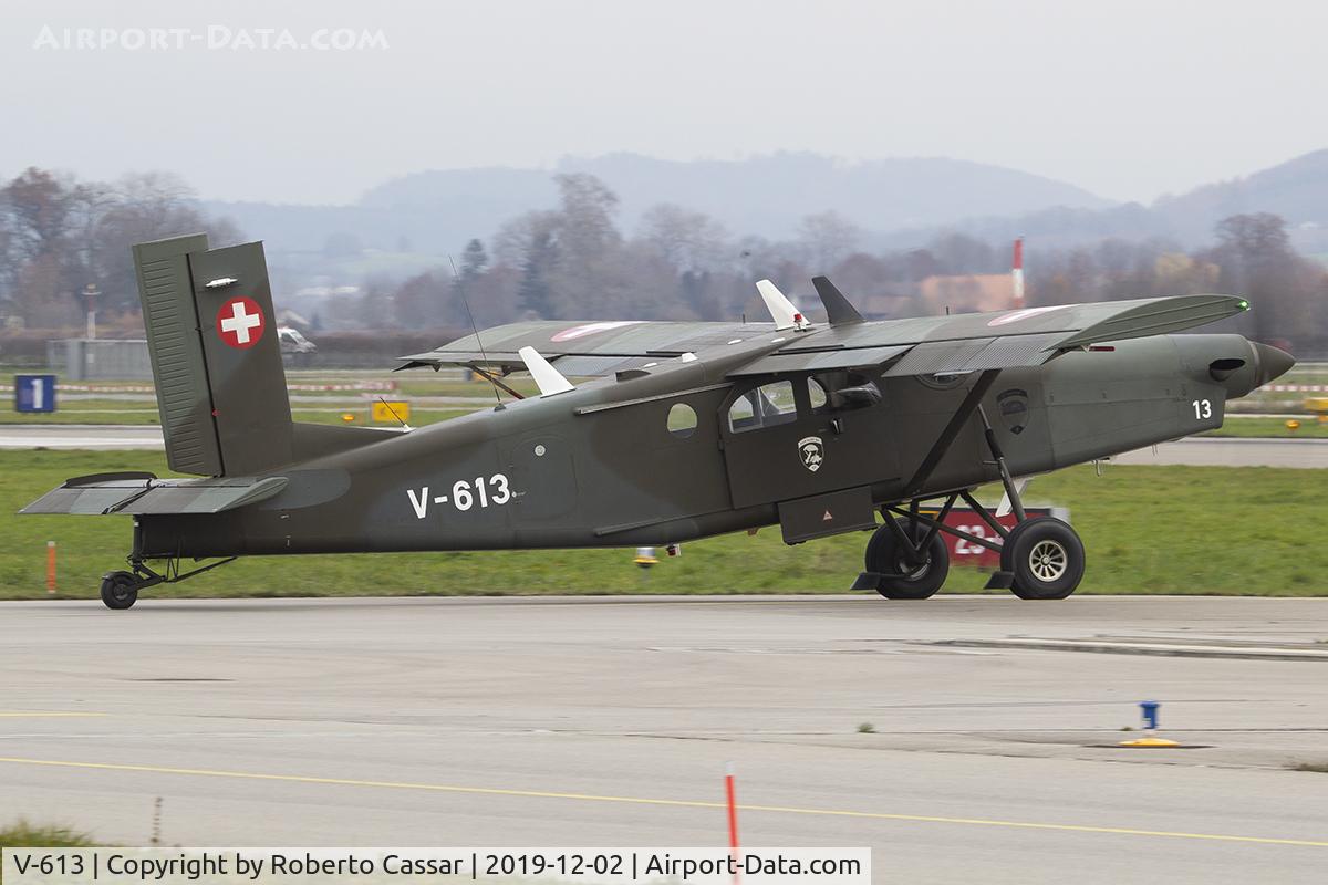 V-613, Pilatus PC-6/B2-H2M Turbo Porter C/N 630, Payerne Air Force Base (LSMP)