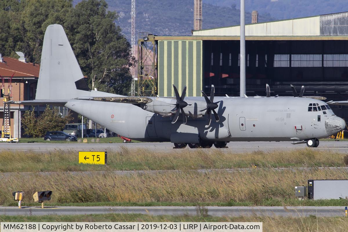 MM62188, Lockheed Martin C-130J-30 Super Hercules C/N 382-5523, Pisa Airport
