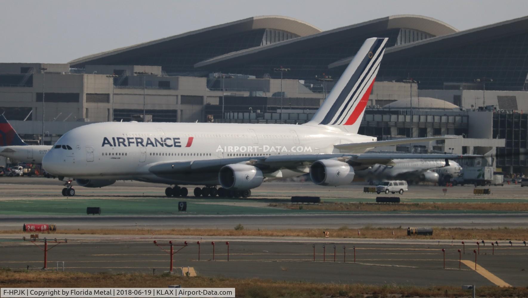 F-HPJK, 2013 Airbus A380-861 C/N 117, LAX 2018