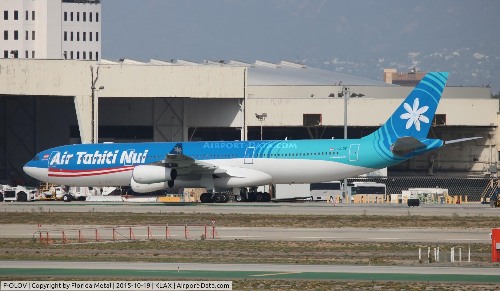 F-OLOV, 2005 Airbus A340-313 C/N 668, LAX 2015