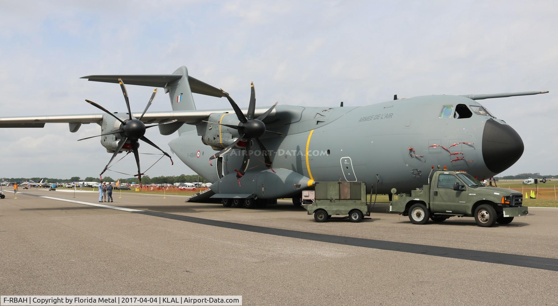 F-RBAH, 2015 Airbus A400M Atlas C/N 031, Sun N fun 2017 LAL