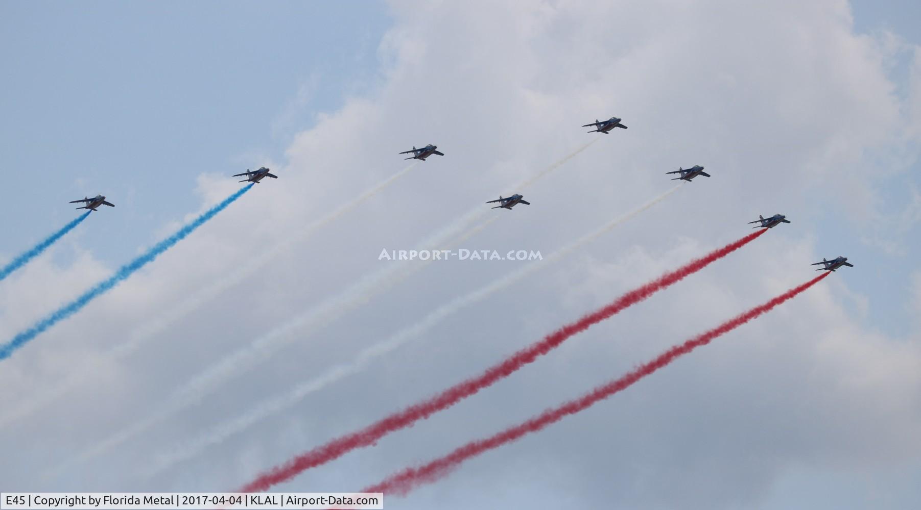 E45, Dassault-Dornier Alpha Jet E C/N E45, Sun N Fun 2017 LAL