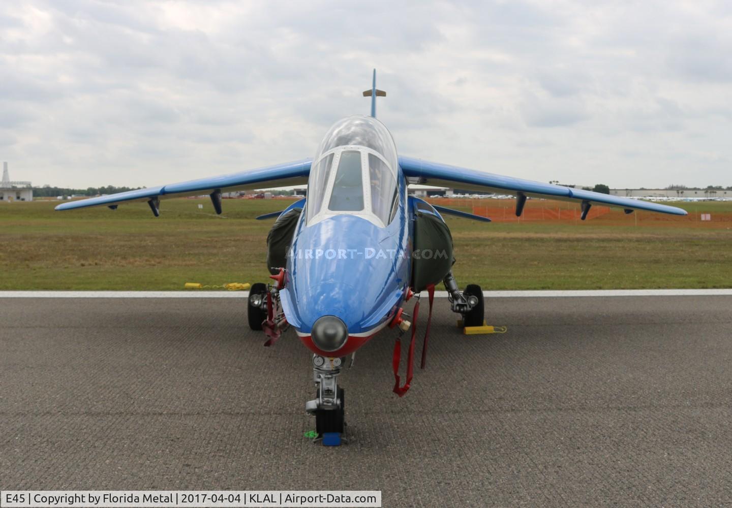 E45, Dassault-Dornier Alpha Jet E C/N E45, Sun N fun 2017 LAL
