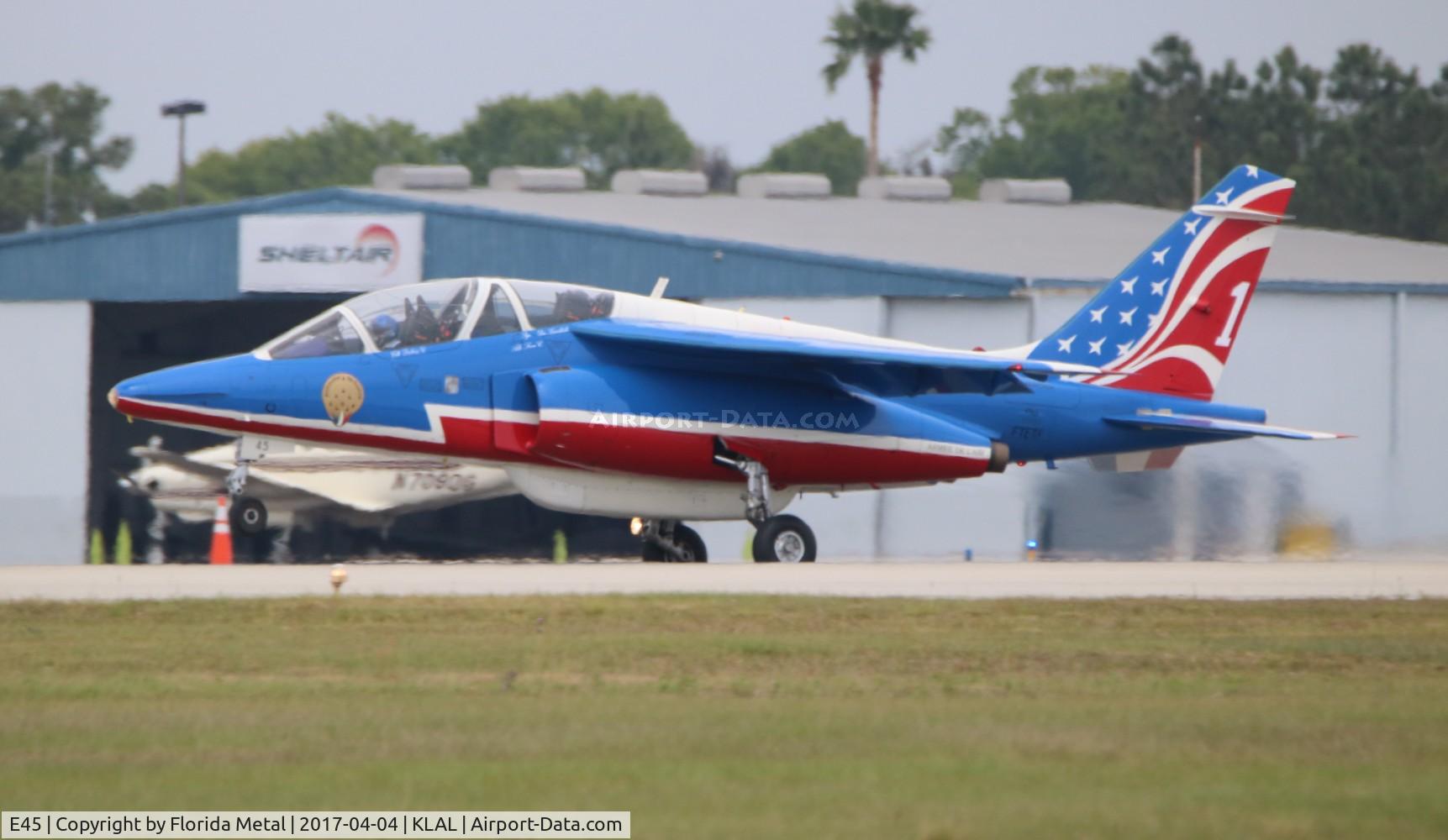 E45, Dassault-Dornier Alpha Jet E C/N E45, Sun N Fun 2017