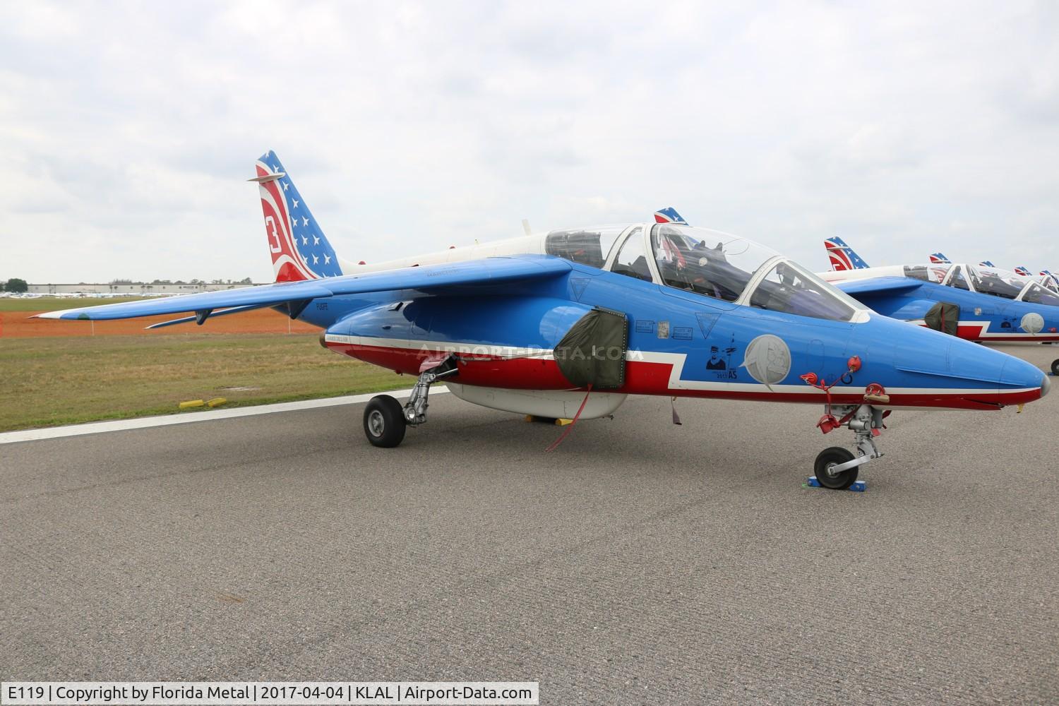 E119, Dassault-Dornier Alpha Jet E C/N E119, Sun N Fun 2017 LAL