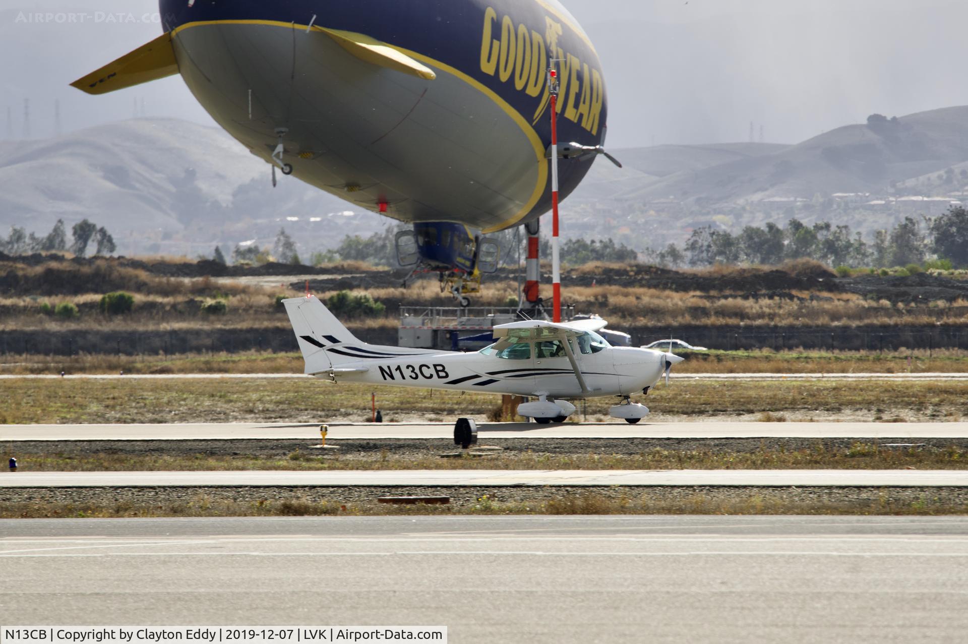 N13CB, 1981 Cessna 172P C/N 17274805, Livermore Airport California 2019.