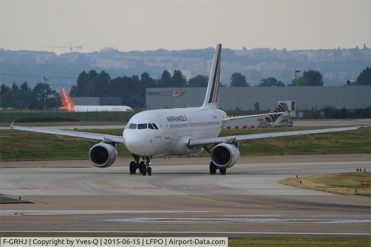 F-GRHJ, 2000 Airbus A319-111 C/N 1176, Airbus A319-111, Taxiing, Paris-Orly airport (LFPO-ORY)