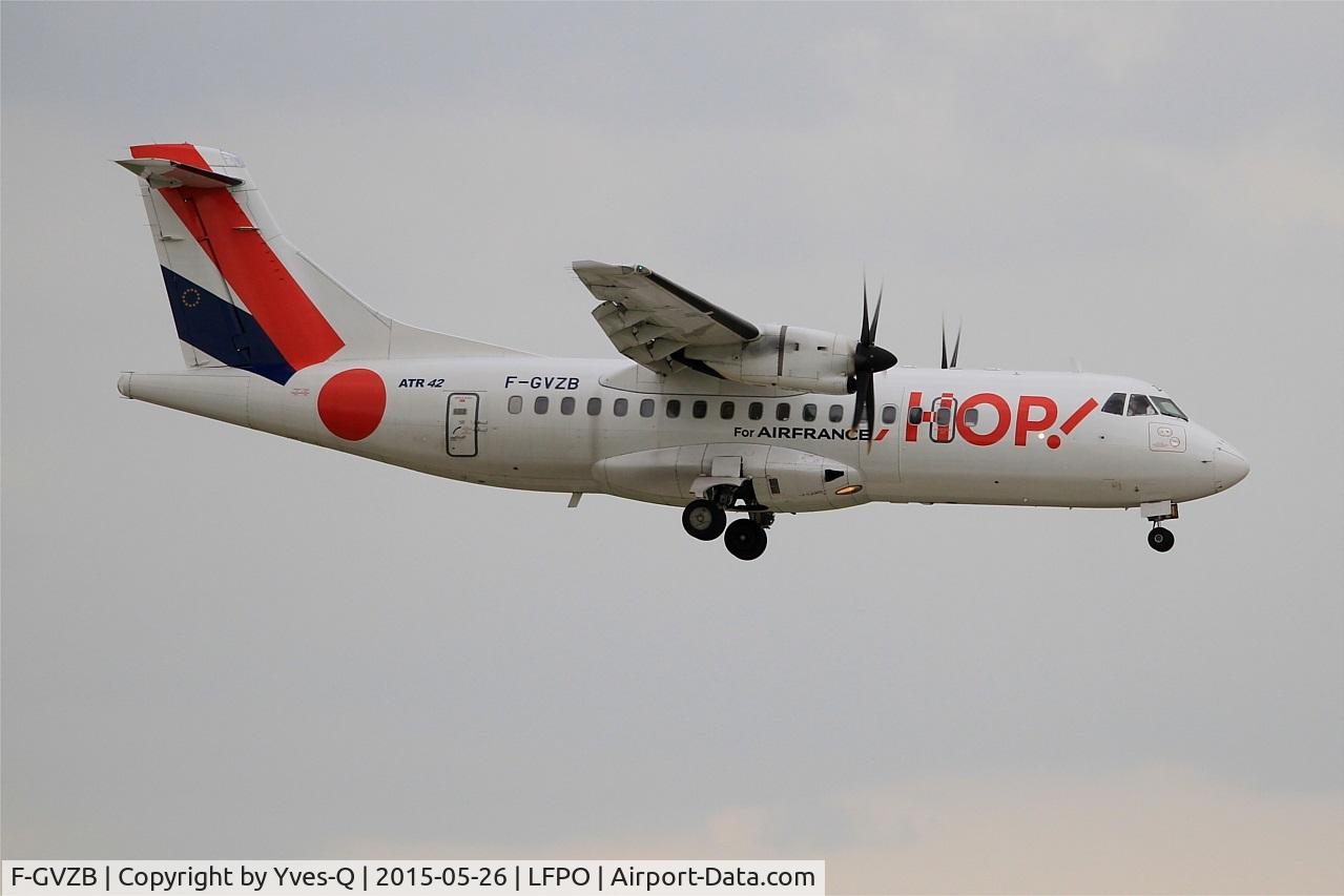 F-GVZB, 1997 ATR 42-500 C/N 524, ATR 42-500, On final rwy 06, Paris-Orly Airport (LFPO-ORY)