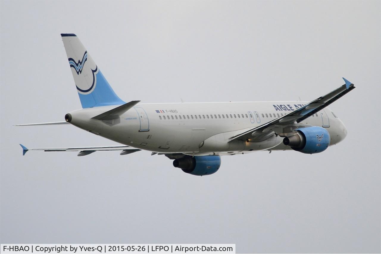 F-HBAO, 2011 Airbus A320-214 C/N 4589, Airbus A320-214, Take off rwy 08, Paris-Orly airport (LFPO-ORY)