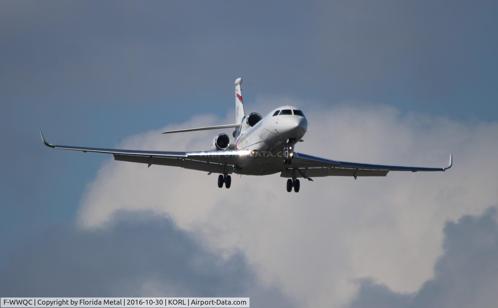 F-WWQC, 2015 Dassault Falcon 8X C/N 403, NBAA 2016