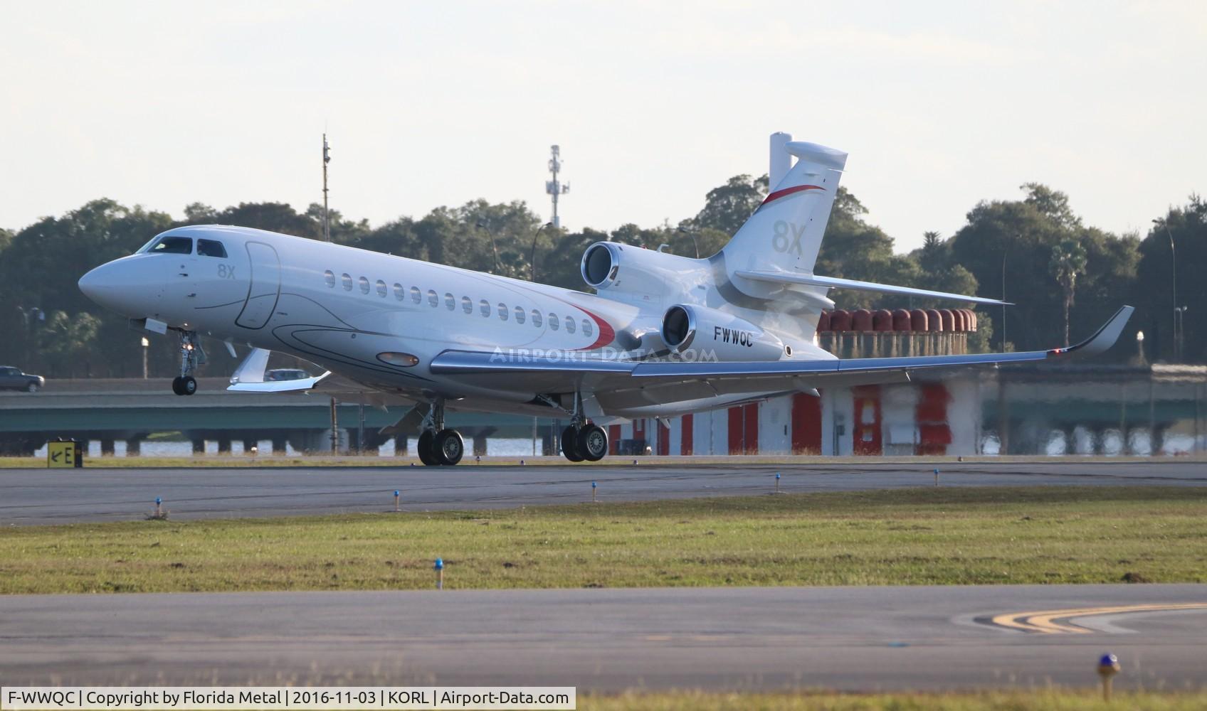 F-WWQC, 2015 Dassault Falcon 8X C/N 403, NBAA 2016