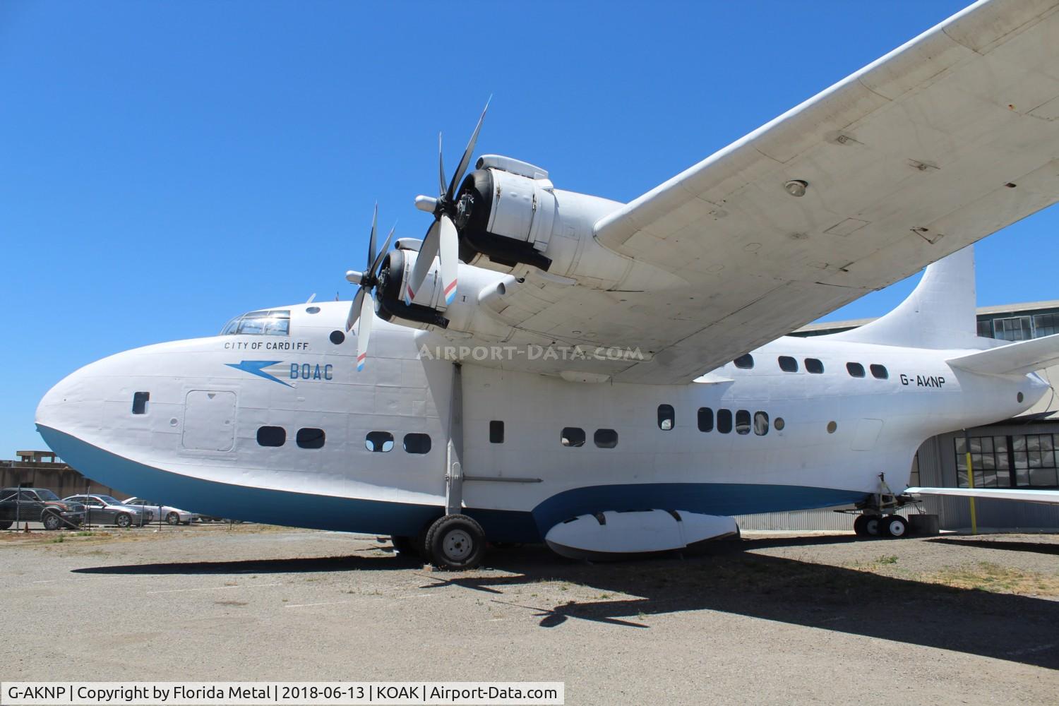 G-AKNP, 1946 Short S45 Solent 3 C/N S.1295, Oakland Aviation Museum