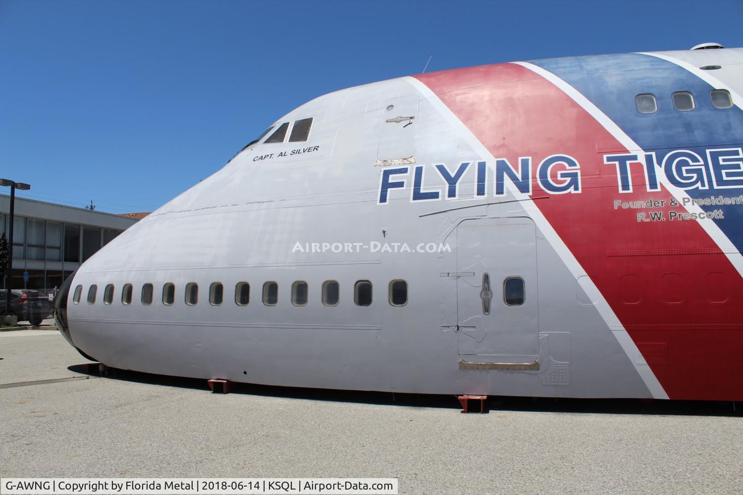 G-AWNG, 1971 Boeing 747-136 C/N 20269, Hiller 2018
