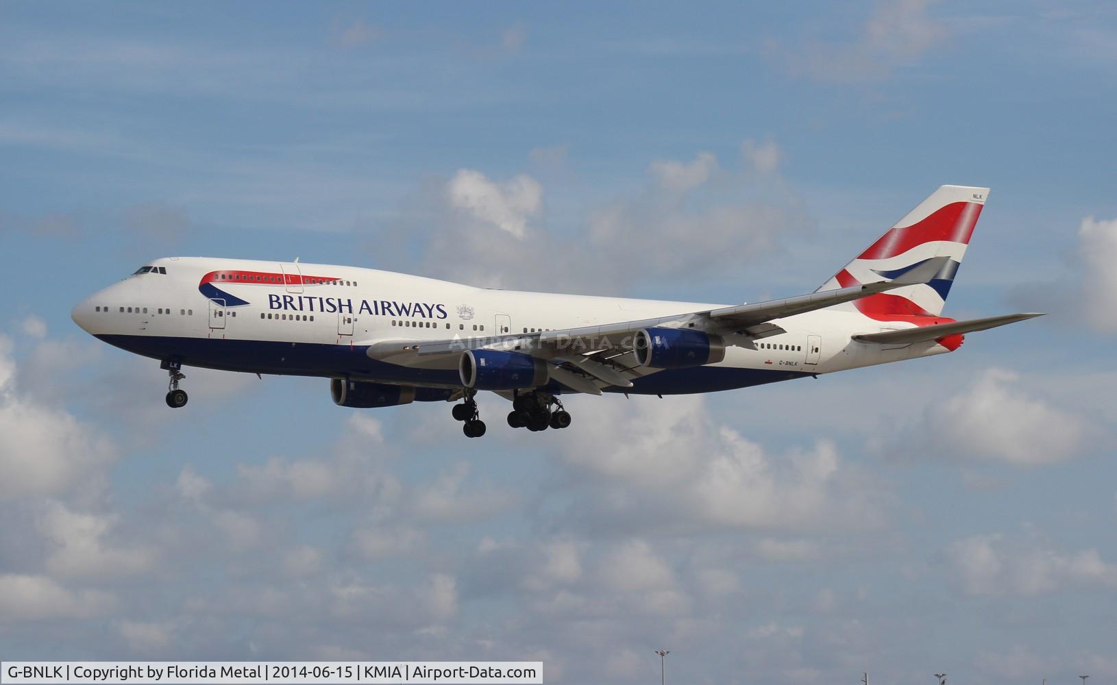 G-BNLK, 1990 Boeing 747-436 C/N 24053, MIA 2014