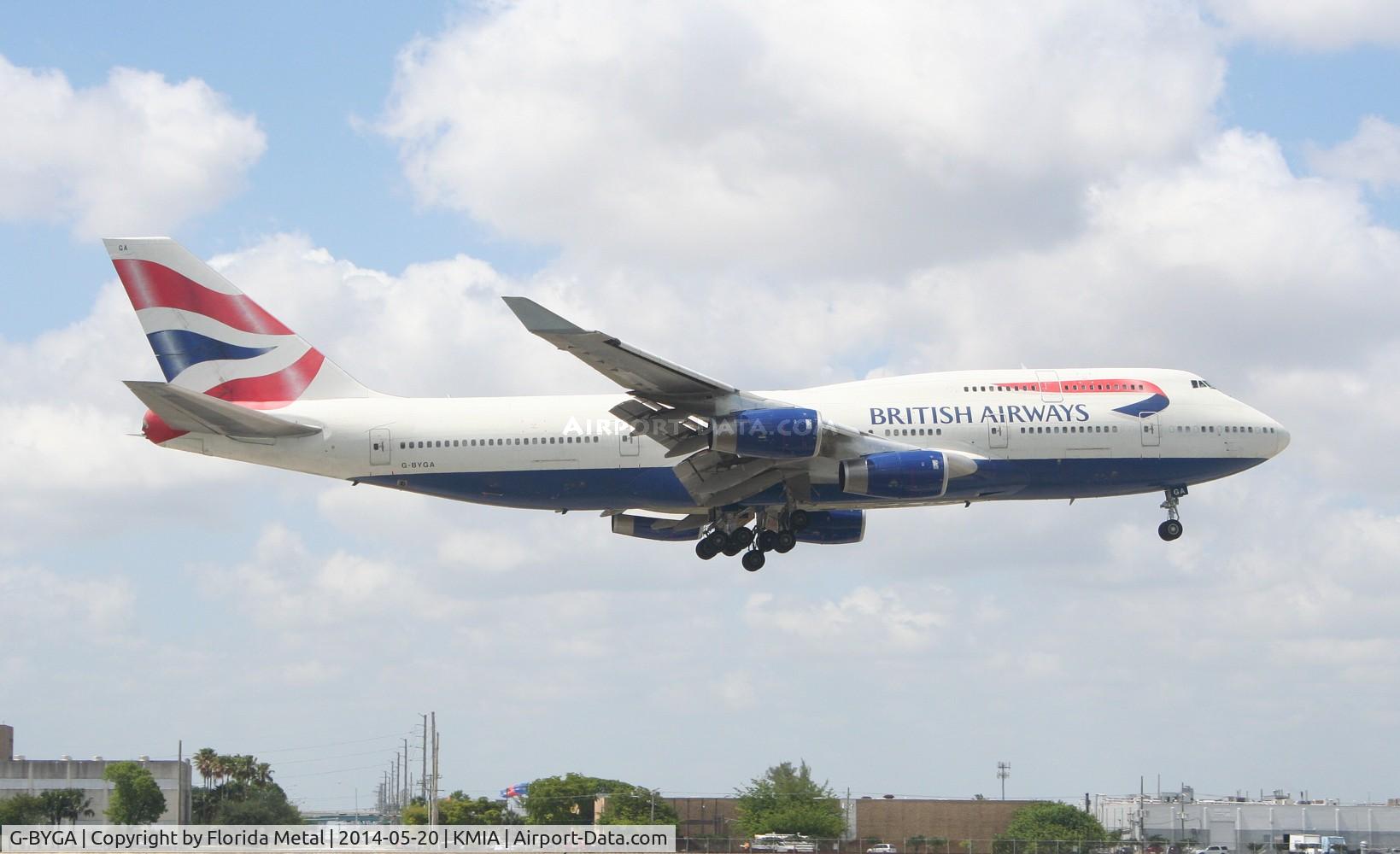G-BYGA, 1998 Boeing 747-436 C/N 28855, MIA 2014