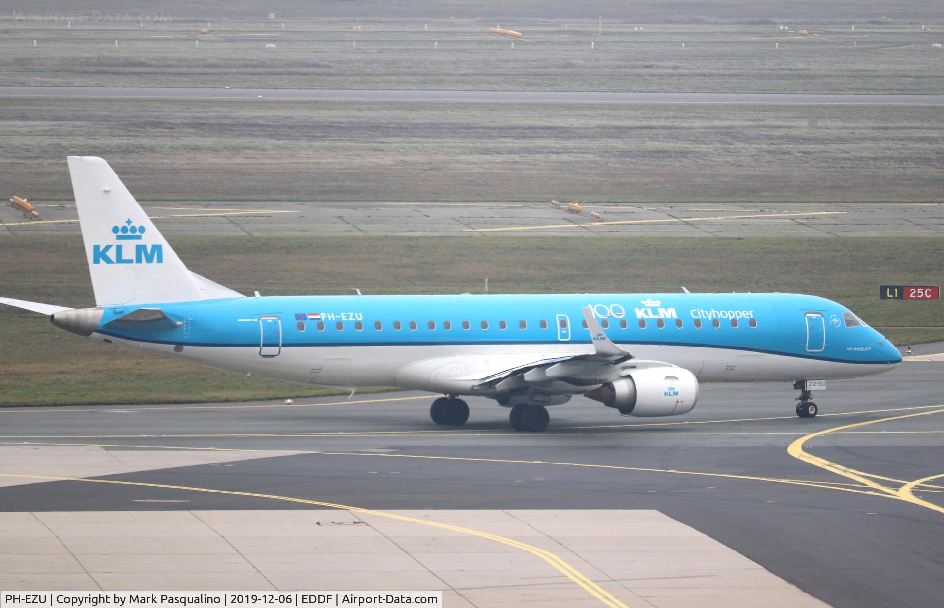 PH-EZU, 2012 Embraer 190LR (ERJ-190-100LR) C/N 19000522, ERJ-190-100LR