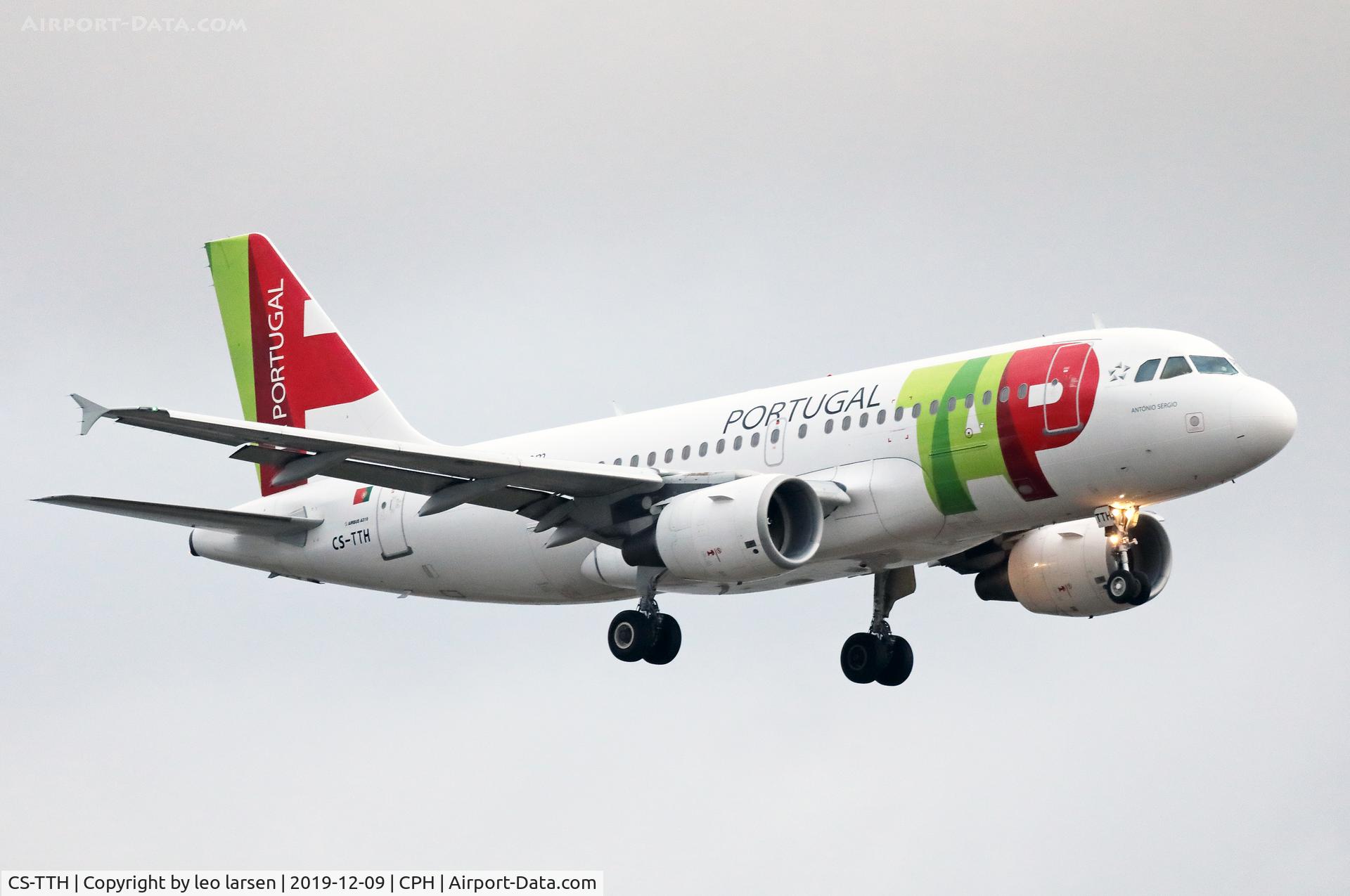 CS-TTH, 1998 Airbus A319-111 C/N 917, Copenhagen 9.12.2019