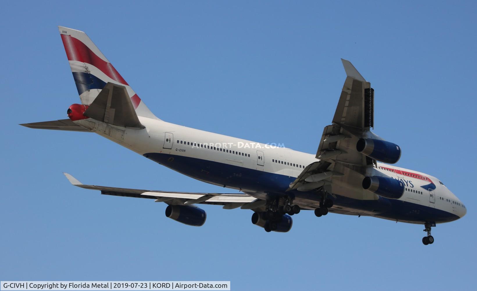 G-CIVH, 1996 Boeing 747-436 C/N 25809, ORD 2019
