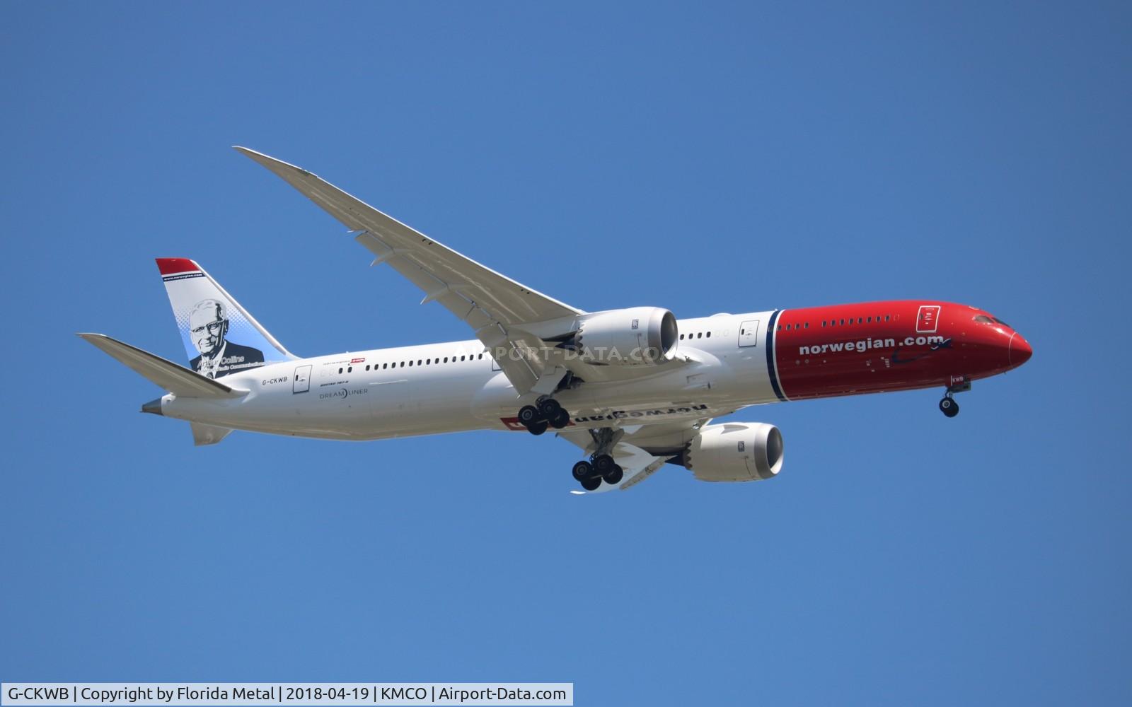 G-CKWB, 2018 Boeing 787-9 Dreamliner C/N 38788, MCO 2018