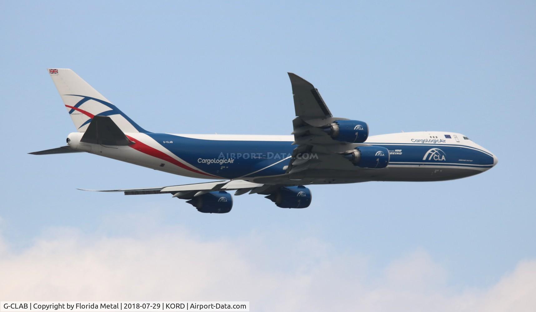 G-CLAB, 2015 Boeing 747-83QF C/N 60119, ORD 2018
