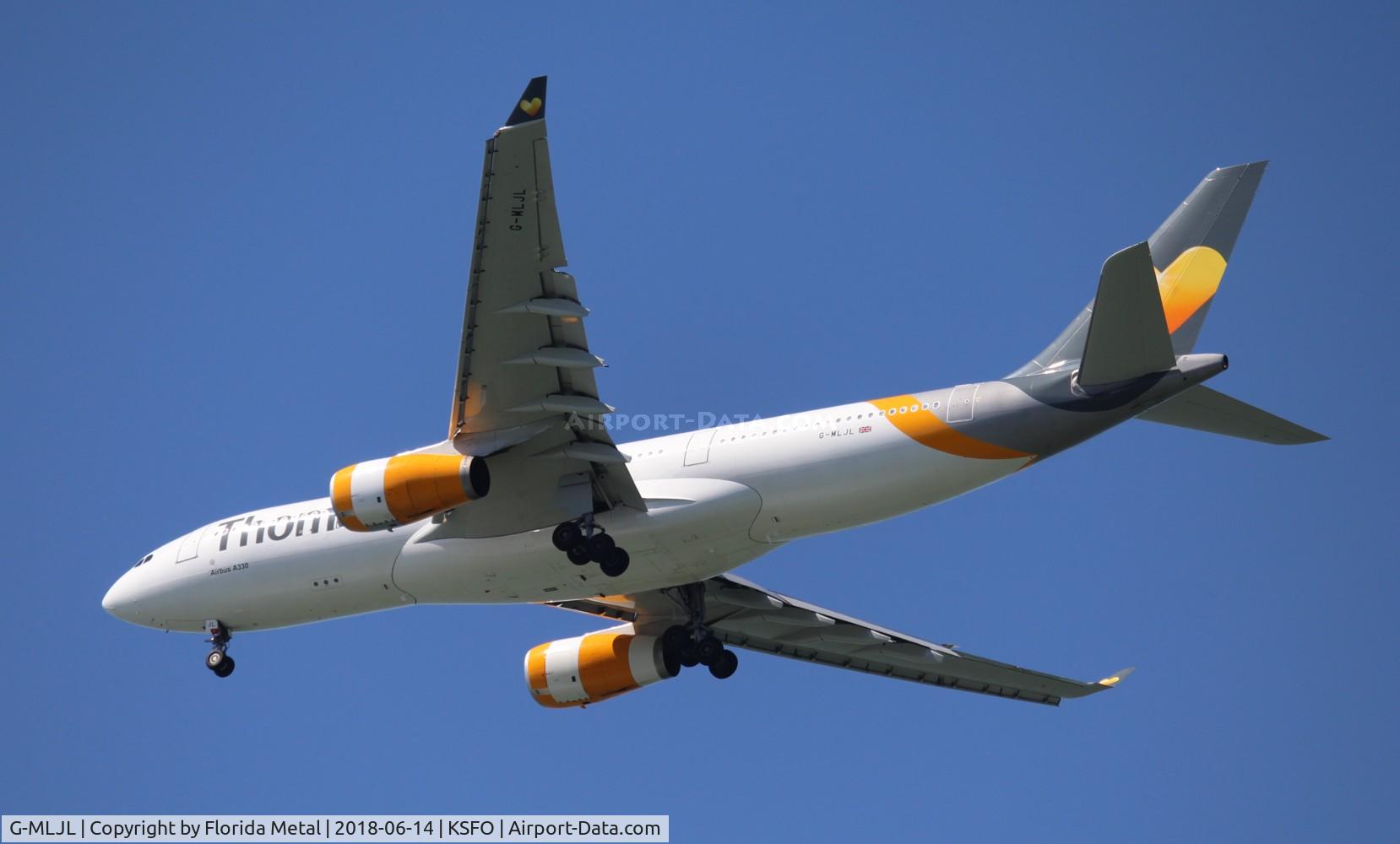 G-MLJL, 1999 Airbus A330-243 C/N 254, SFO 2018