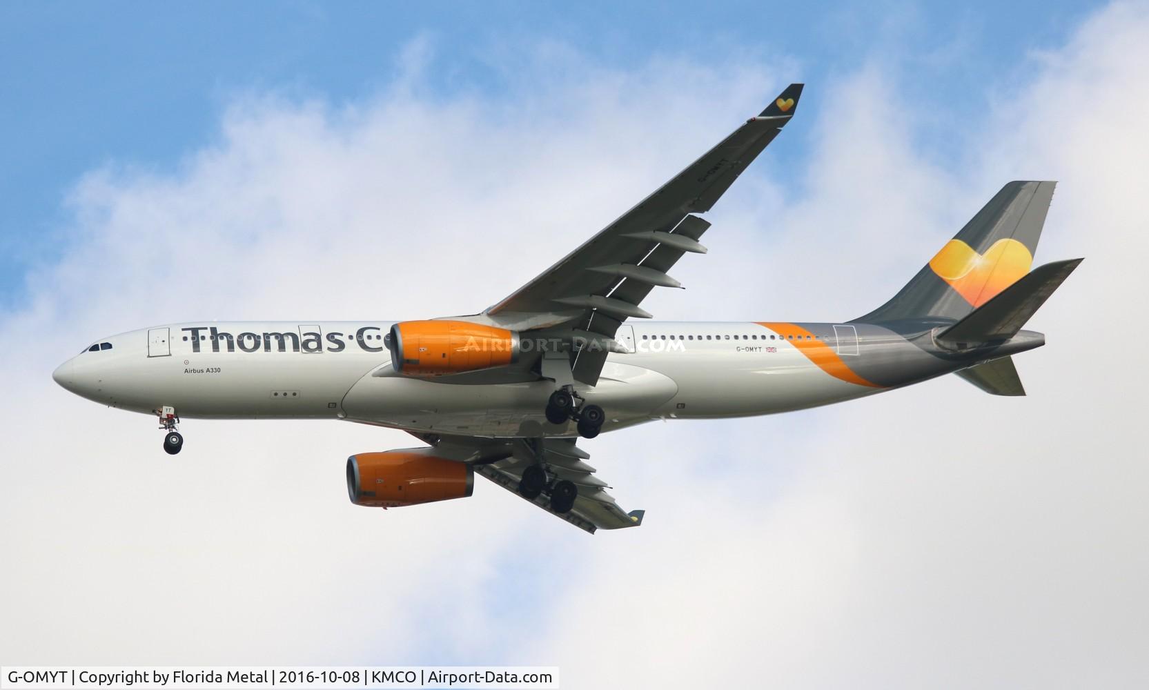 G-OMYT, 1999 Airbus A330-243 C/N 301, MCO 2016