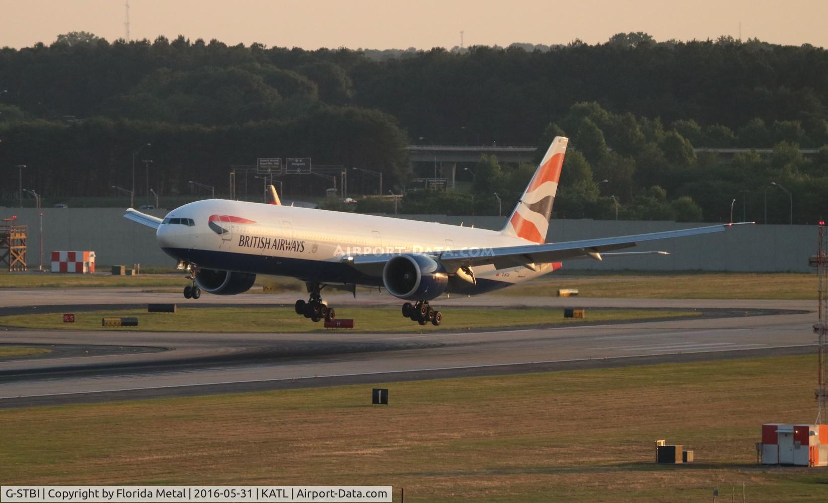 G-STBI, 2013 Boeing 777-336/ER C/N 43702, ATL 2016