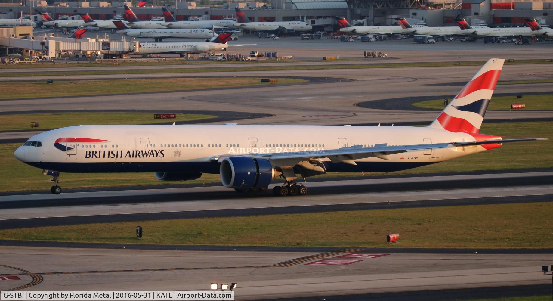 G-STBI, 2013 Boeing 777-336/ER C/N 43702, ATL 2016