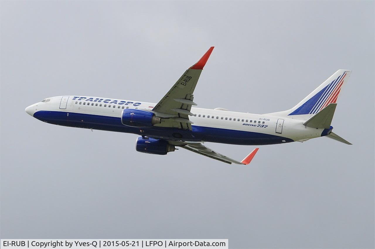 EI-RUB, 2007 Boeing 737-85P C/N 33982, Boeing 737-85P, Take off rwy 24, Paris-Orly Airport (LFPO-ORY)