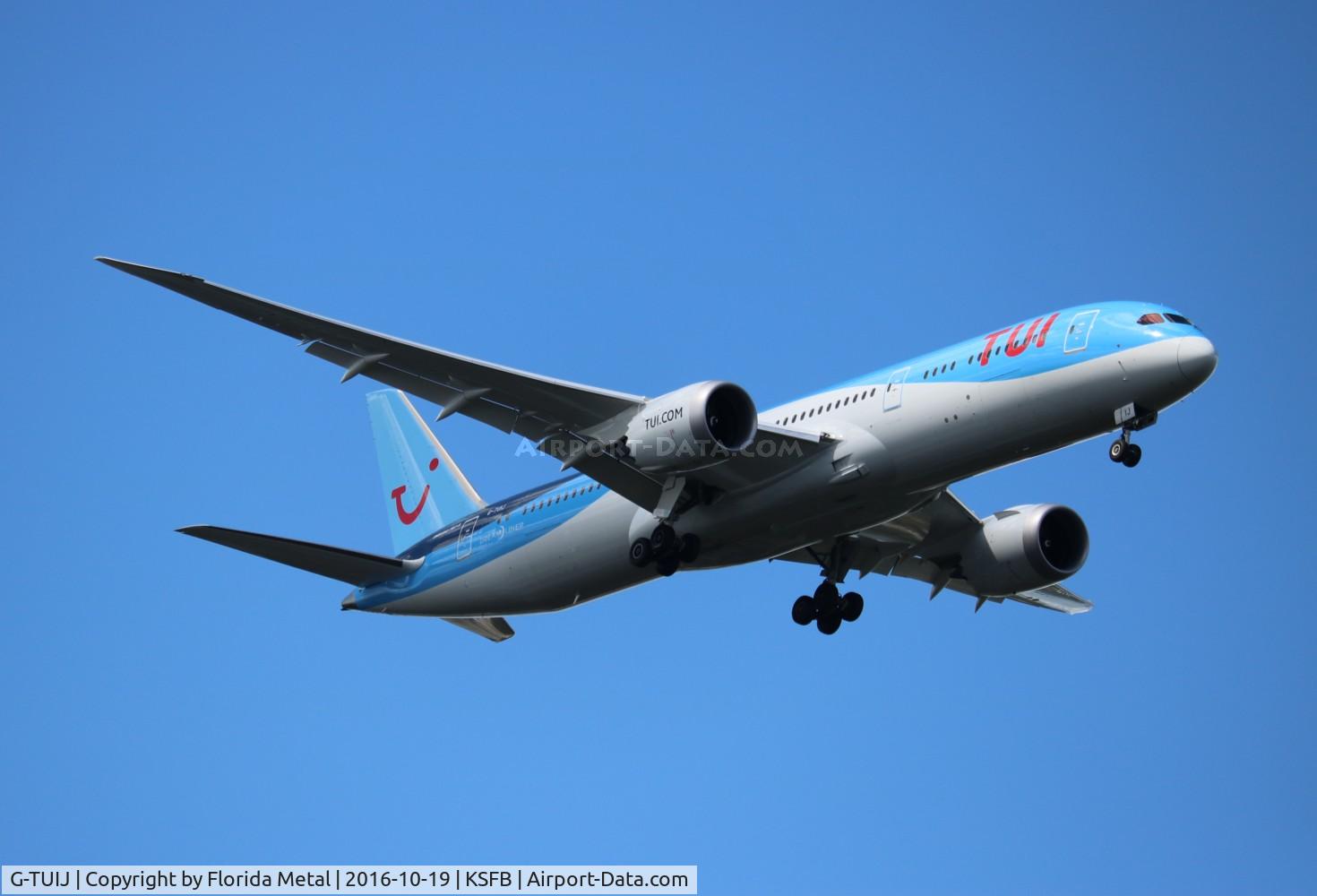 G-TUIJ, 2016 Boeing 787-9K5 Dreamliner C/N 44578, SFB spotting